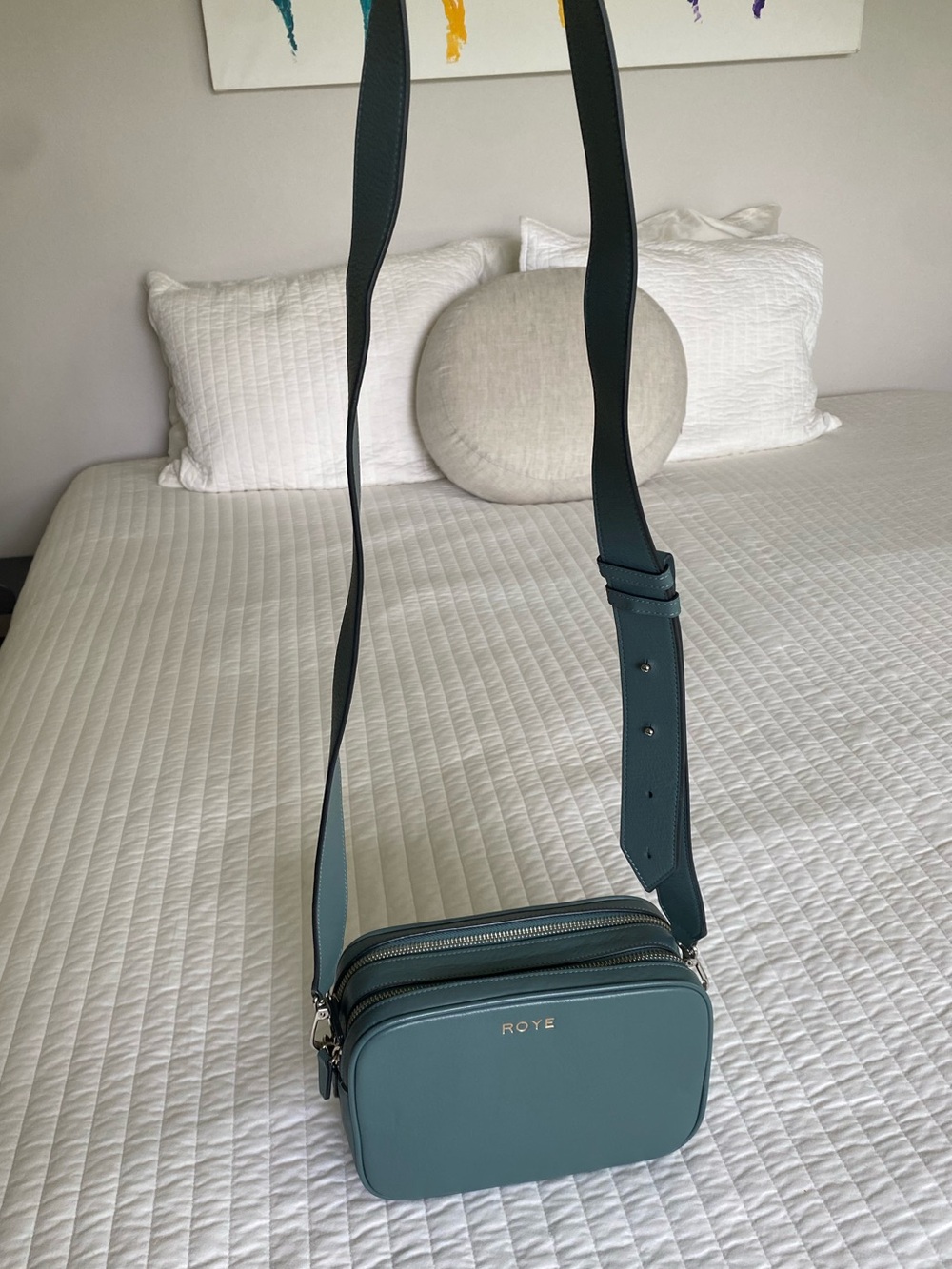 Leatherology Meadow Double Zip Camera Bag in Dusk - Picture 9 of 10